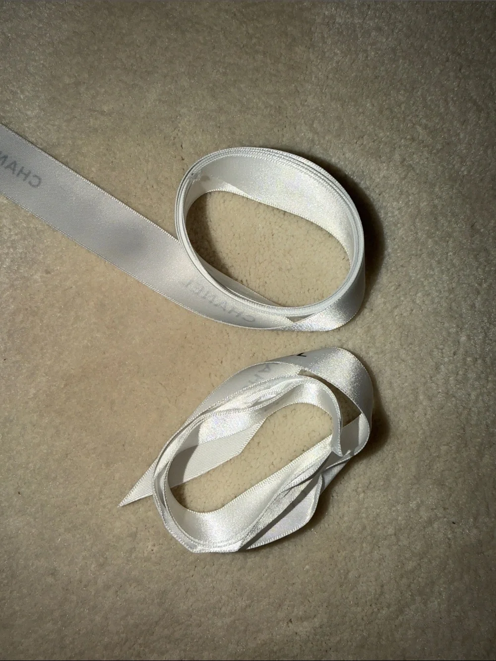 Chanel 1” Ribbon - Set of 2